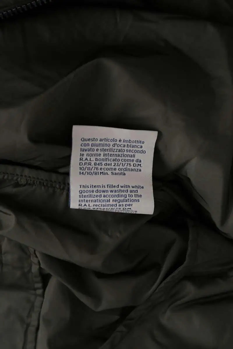 Manteau Moncler Kaki en Synthétique