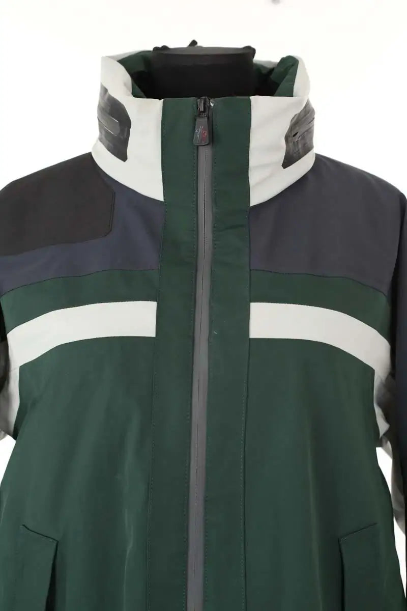 Manteau Moncler Vert en Synthétique