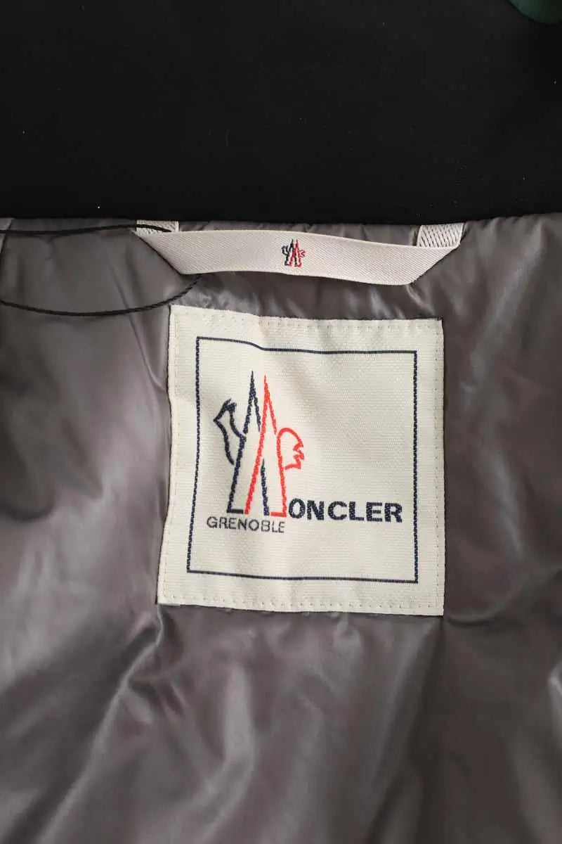 Manteau Moncler Vert en Synthétique