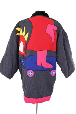 Manteau Moon Society Gris en Coton