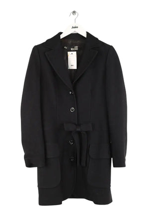 Manteau Moschino Noir en Laine, taille M - Seconde Main