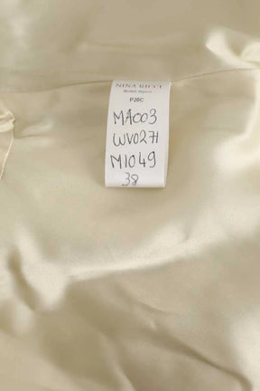 Manteau Nina Ricci Jaune en Laine