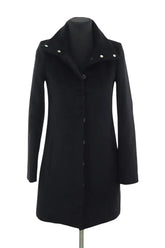 Manteau Patrizia Pepe Noir en Laine, taille XS - Seconde Main