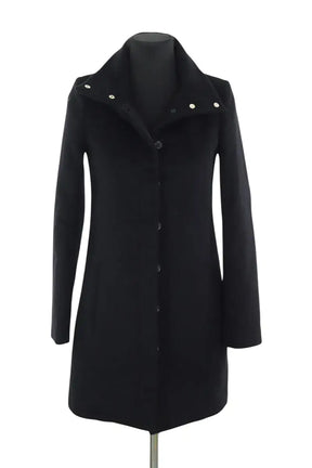Manteau Patrizia Pepe Noir en Laine, taille XS - Seconde Main