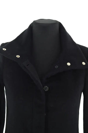 Manteau Patrizia Pepe Noir en Laine