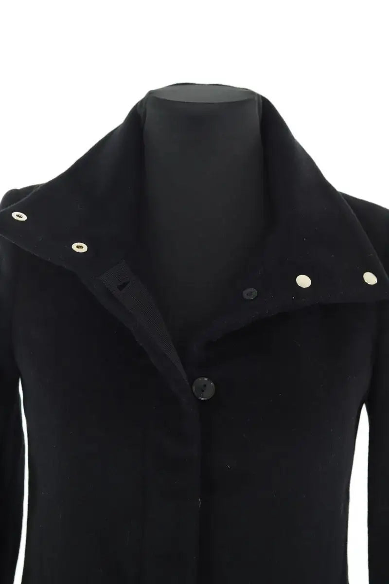 Manteau Patrizia Pepe Noir en Laine