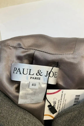Manteau Paul & Joe Anthracite en Laine