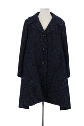 Manteau Paul & Joe Bleu en Coton, taille L - Seconde Main