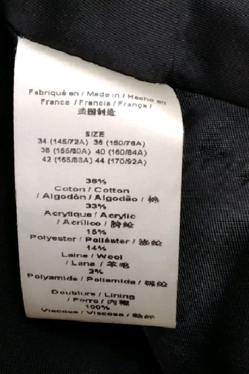 Manteau Paul & Joe Bleu en Coton