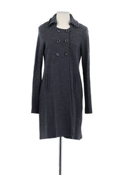 Manteau Paul & Joe Gris en Laine, taille L - Seconde Main