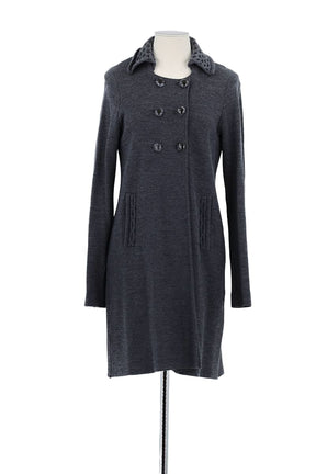 Manteau Paul & Joe Gris en Laine, taille L - Seconde Main