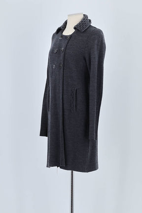 Manteau Paul & Joe Gris en Laine