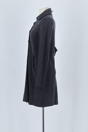 Manteau Paul & Joe Gris en Laine