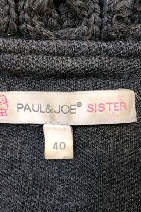 Manteau Paul & Joe Gris en Laine
