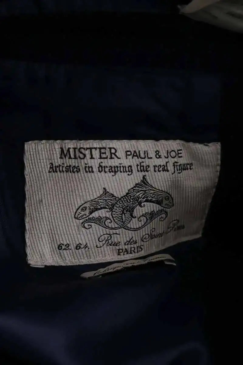 Manteau Paul & Joe Marine en Laine