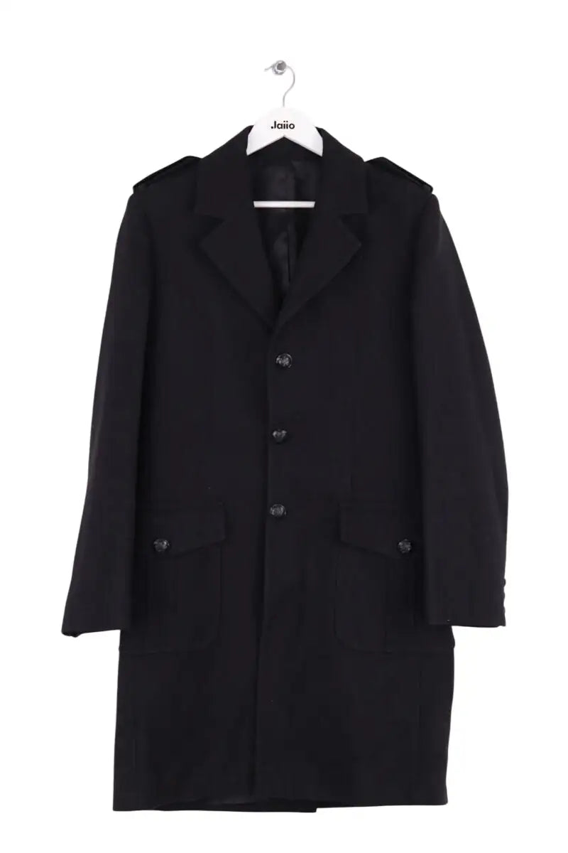 Manteau Paul & Joe Noir en Laine, taille M - Seconde Main
