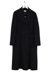 Manteau Paul & Joe Noir en Laine, taille XL - Seconde Main
