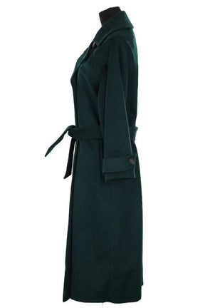 Manteau Paul & Joe Vert en Laine