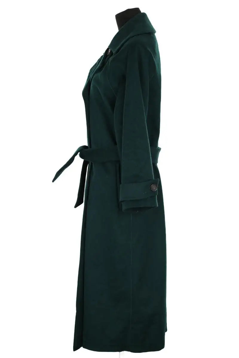 Manteau Paul & Joe Vert en Laine