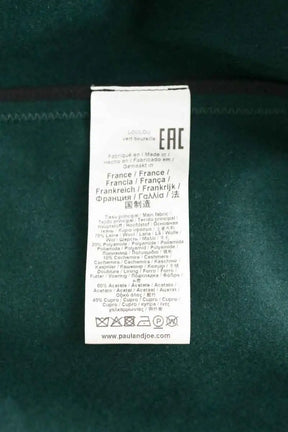 Manteau Paul & Joe Vert en Laine