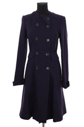 Manteau Paul Smith Marine en Laine, taille M - Seconde Main