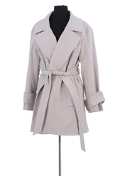 Manteau Paule Ka Beige en Laine, taille M - Seconde Main