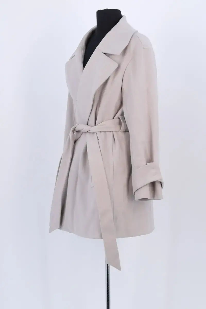 Manteau Paule Ka Beige en Laine