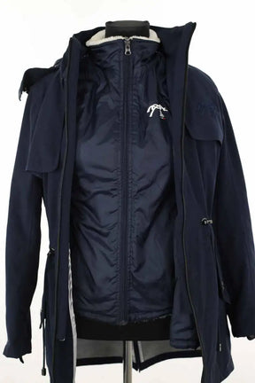 Manteau Pénélope Leprevost Other Brand Marine en Polyester