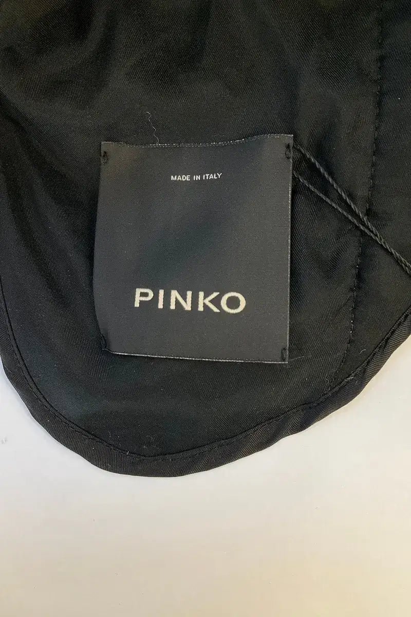 Manteau Pinko Beige en Laine