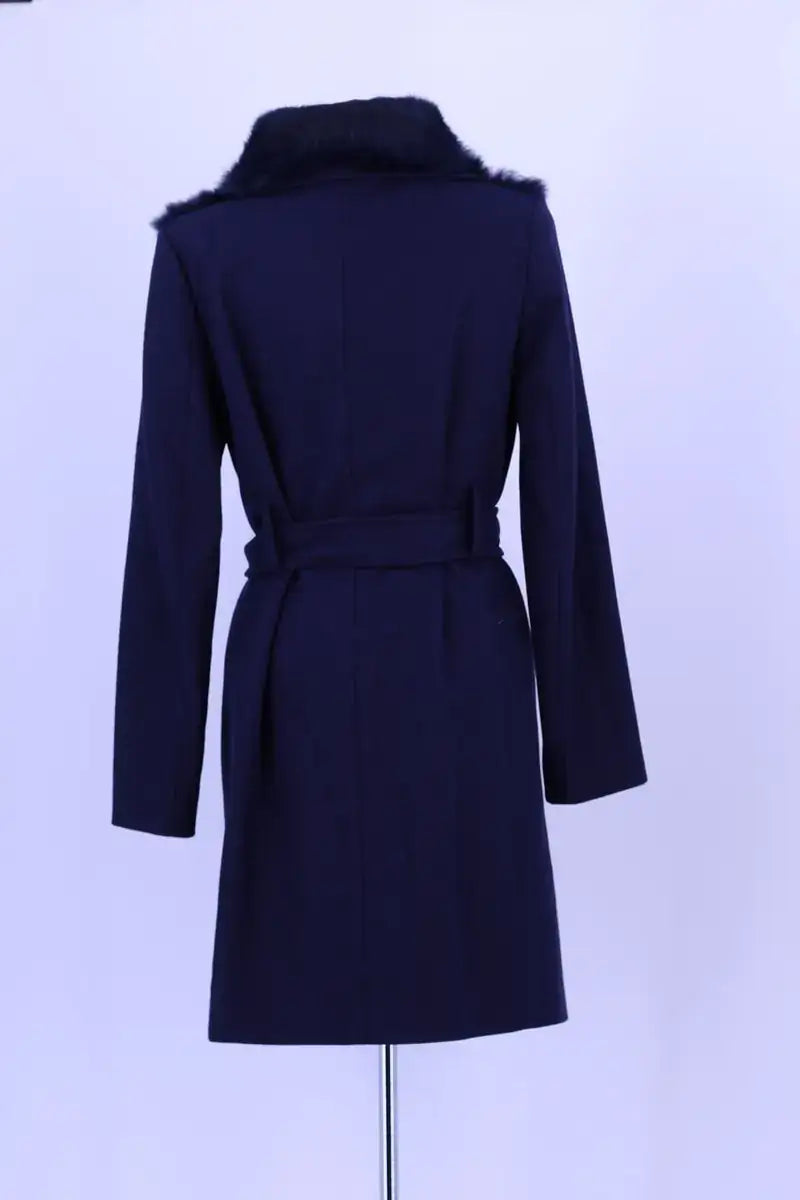 Manteau Pinko Bleu en Laine