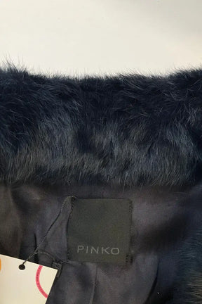 Manteau Pinko Bleu en Laine