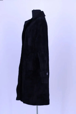 Manteau Pinko Noir en Synthétique