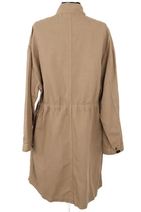 Manteau Pomandère Marron en Coton