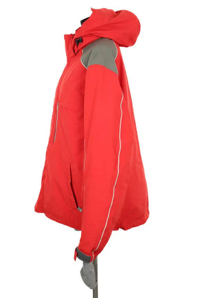 Manteau Prada Rouge en Polyester