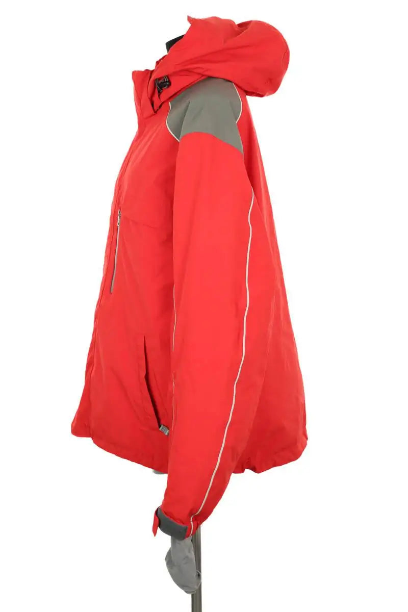 Manteau Prada Rouge en Polyester