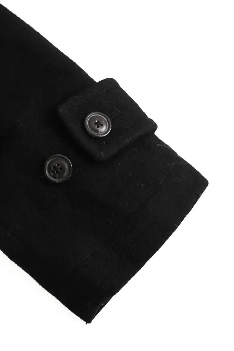 Manteau Ralph Lauren Noir en Laine