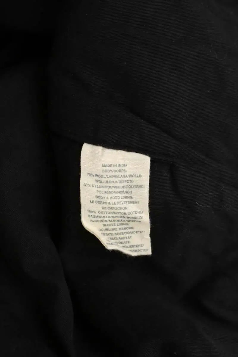 Manteau Ralph Lauren Noir en Laine