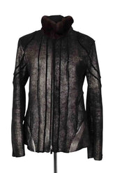 Manteau Roberto Cavalli Noir en Laine, taille L - Seconde Main
