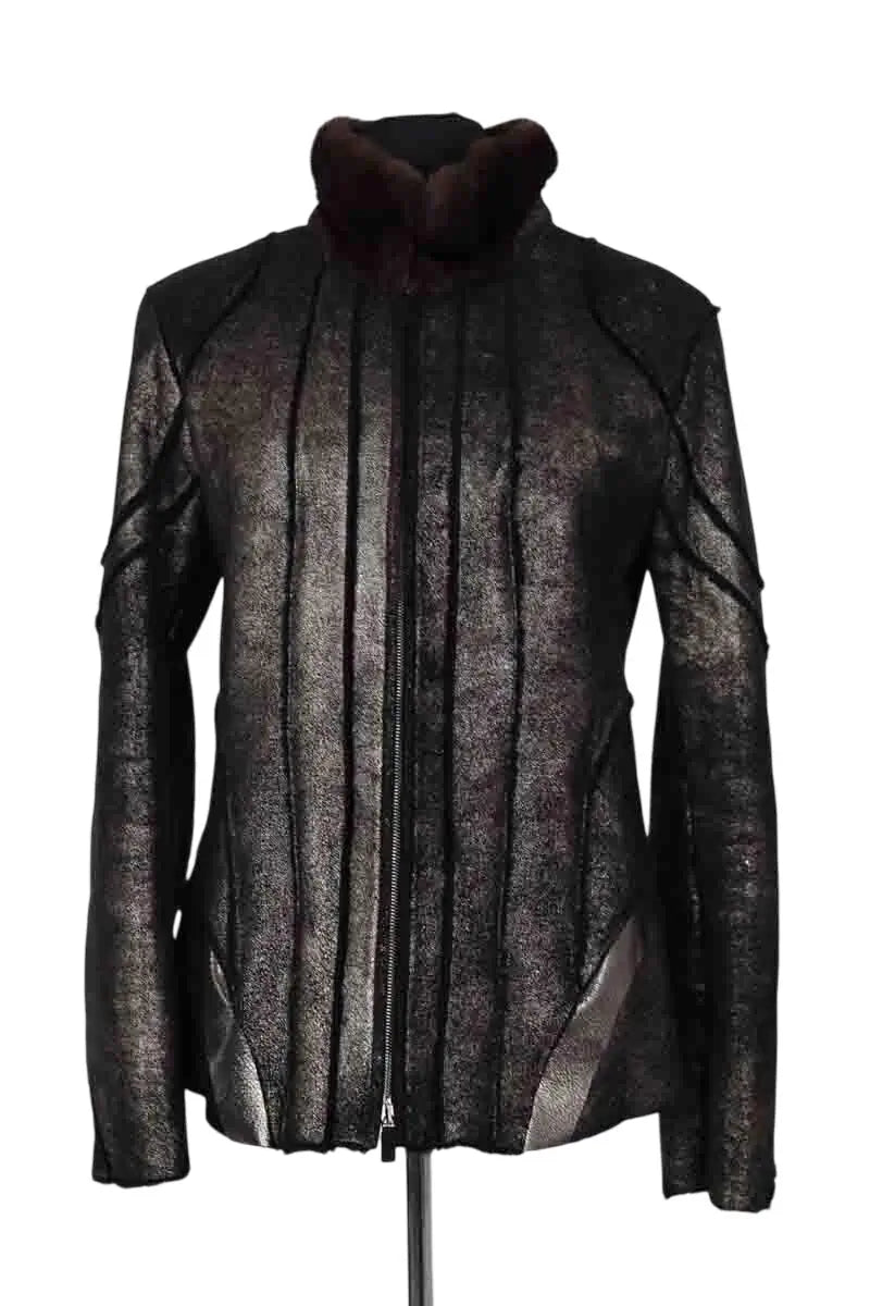 Manteau Roberto Cavalli Noir en Laine, taille L - Seconde Main