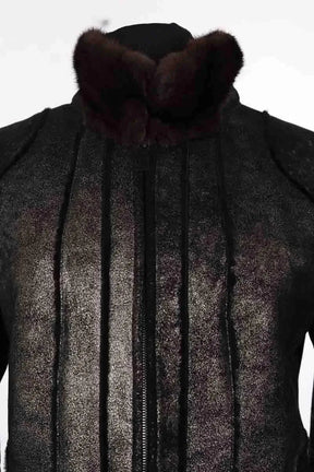 Manteau Roberto Cavalli Noir en Laine