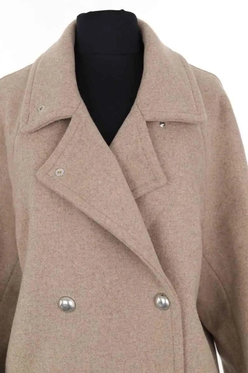 Manteau Roseanna Camel en Laine