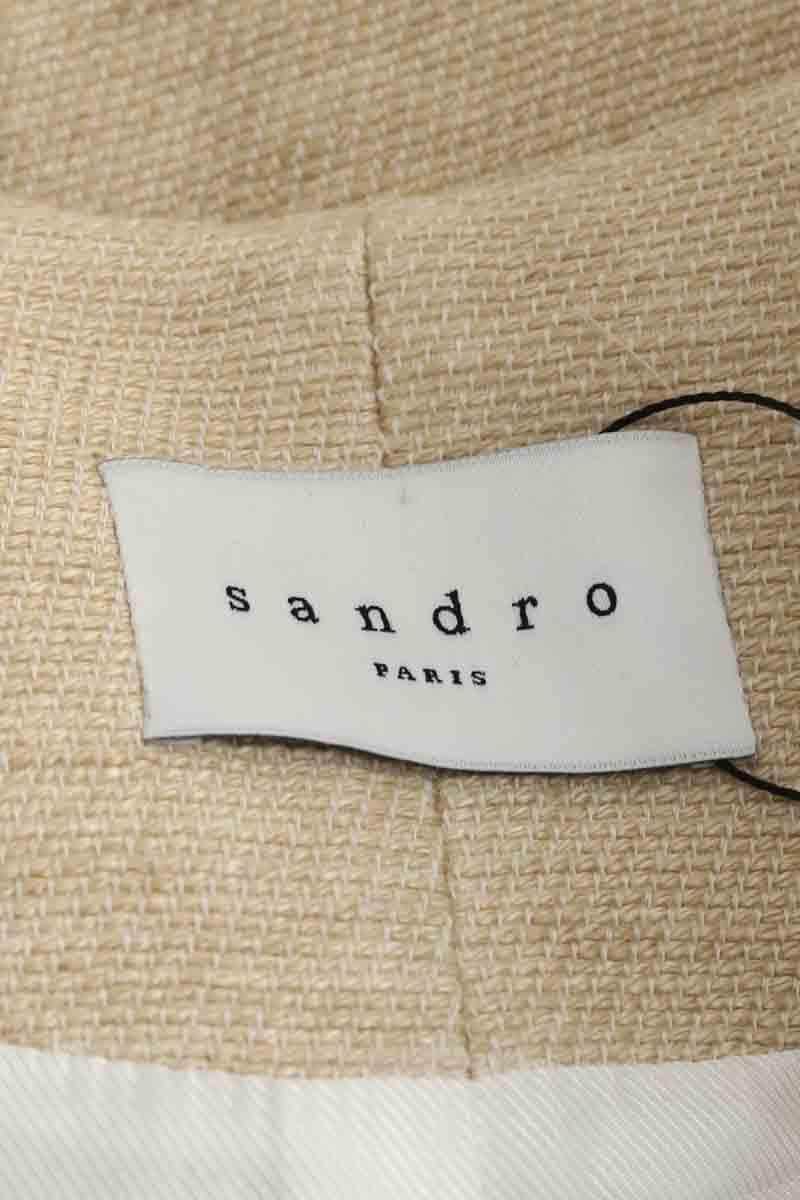 Manteau Sandro Beige en Coton