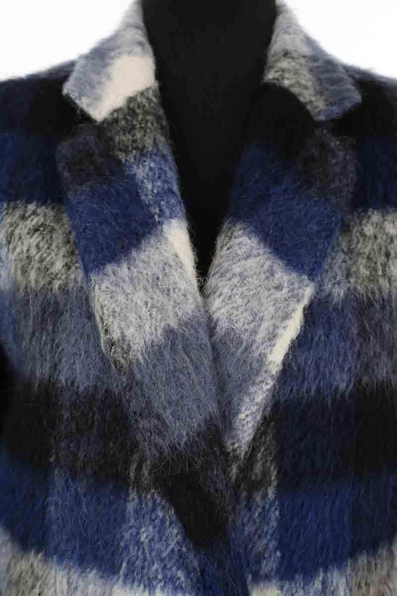 Manteau Sandro Bleu en Laine