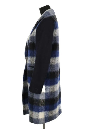 Manteau Sandro Bleu en Laine