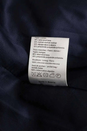 Manteau Sandro Bleu en Laine
