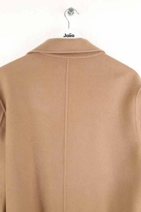Manteau Sandro Camel en Laine