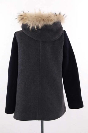 Manteau Sandro Gris en Laine