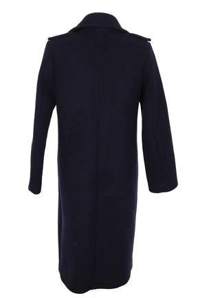 Manteau Sandro Marine en Laine