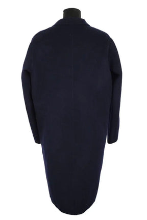 Manteau Sandro Marine en Polyamide