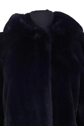 Manteau Sandro Marine en Synthétique